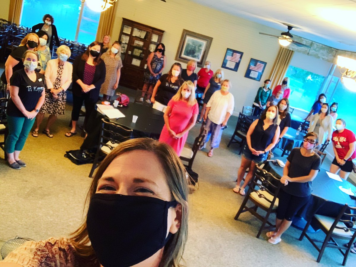 trikappaindiana's tweet photo. Chapter Review Season has begun!! #TriKappa #ChapterReview #MaskedUp #SocialDistance https://t.co/YYllbyqfg7