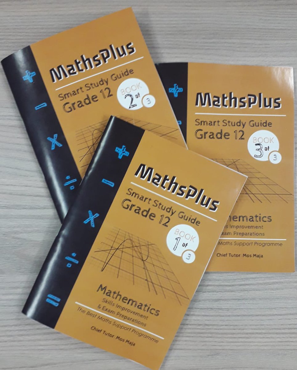 Maths_pluss's tweet photo. Our Grade 12 Maths Study Guides Are Divided Into 3 Books

•Booklet 1 Covers Mainly Paper 1 Topics
•Booklet 2 Covers Mainly Paper 2 Topics
•Financial Maths, Probability &amp; Data Handling Are In Booklet 3

📌 R120 Per Booklet &amp; R60 Delivery!

Orders:
 
(W/app) 083 765 4083

#DJSBU https://t.co/rWEe0WTTL3