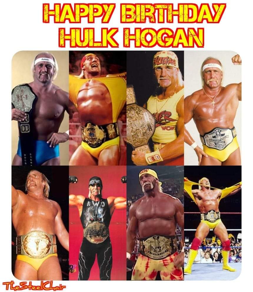 Happy 67th birthday to Hulk Hogan!   