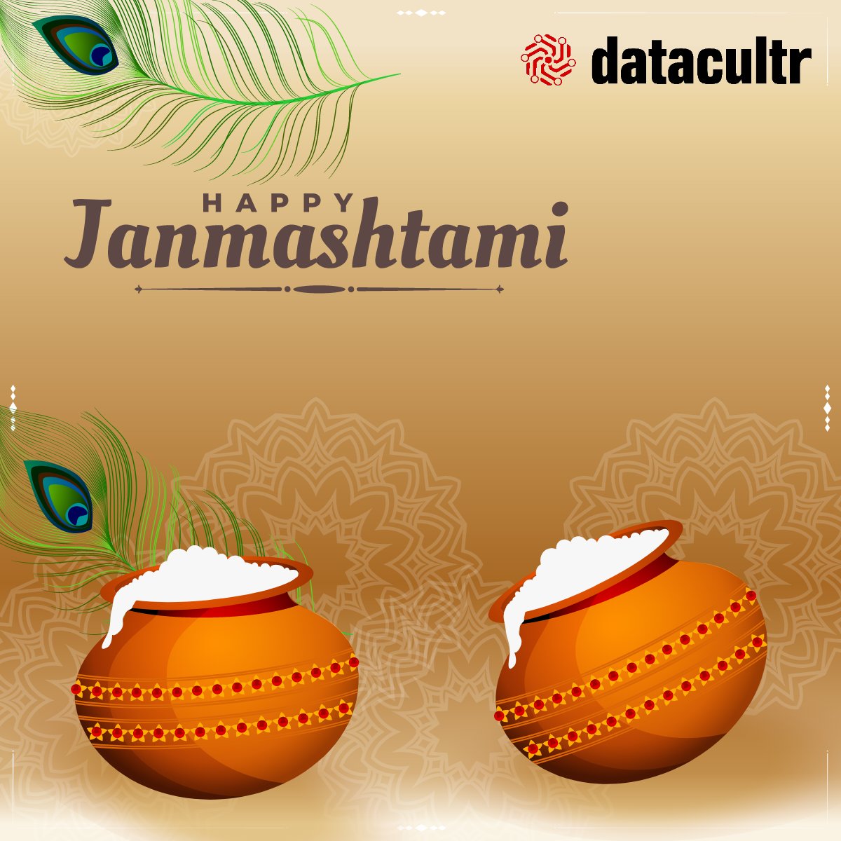 Team Datacultr wishes you a Happy Janmashtami!!