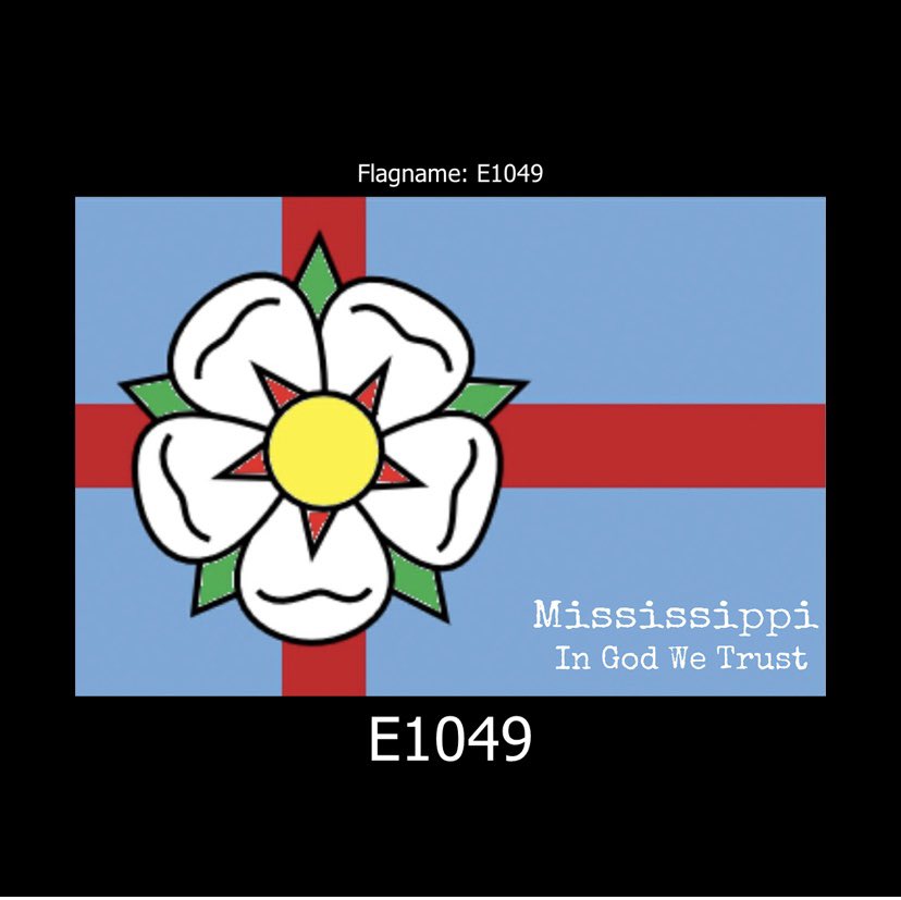 OLD MCDONALD HAD A FARM! E1049! (a cartoon flag for a cartoon people living in a cartoon state)