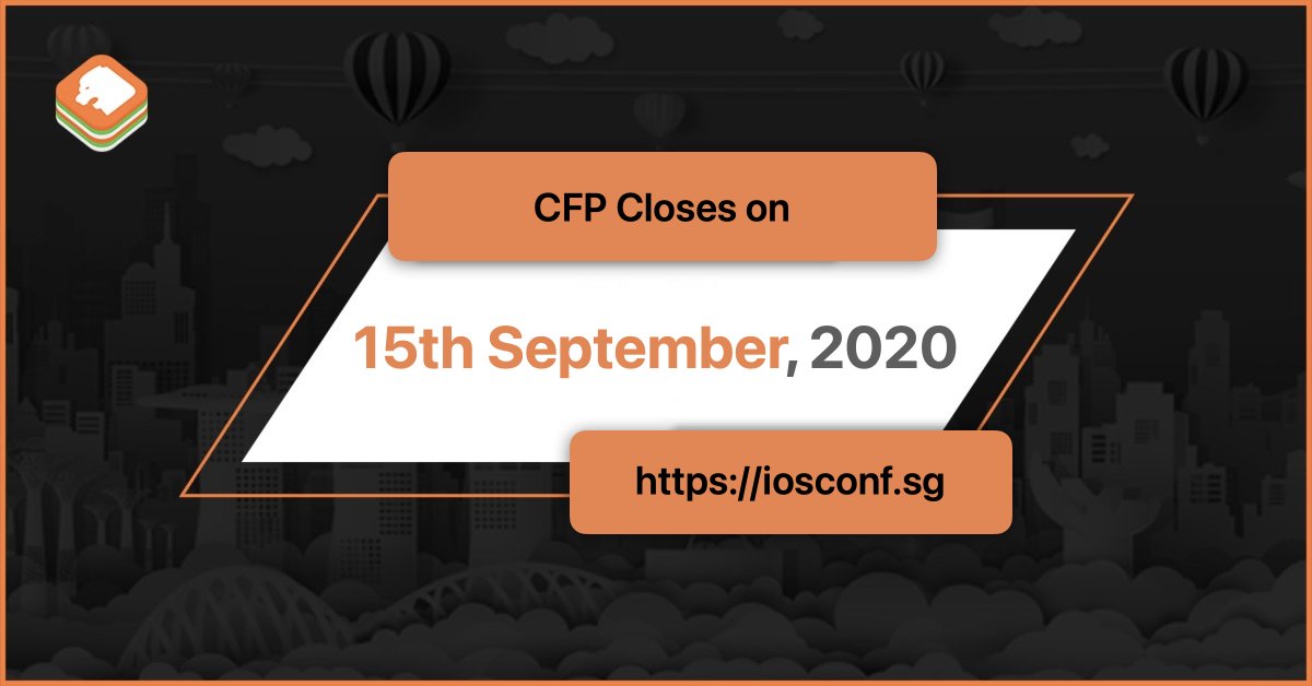 iOS Conf SG tweet media