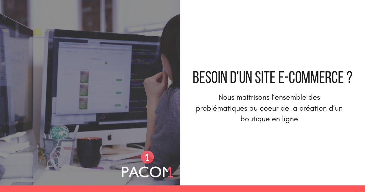 pacom1's tweet photo. #SiteEcommerce 👇

✅L’e-commerce est aujourd’hui un vecteur important de développement pour une activité commerciale
✅Nous avons sélectionné deux plateformes sur lesquelles nous basons nos réalisations e-commerce : #Woocommerce et #Prestashop 

👉 https://t.co/2fBYKq18BL https://t.co/mRtOrQVrcp
