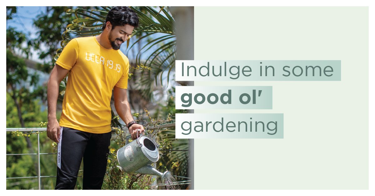 Lifestyle_Store's tweet photo. Spend a productive day out in your garden in a comfy bright typographic tee and joggers by UCLA from Lifestyle.
Get UPTO 50% OFF on your favorite brands and trends at Lifestyle #SafeDistanceSale!
#LifestyleStores #FreshFashion #NewCollection #MensWear #MensFashion #Sale #EOSS https://t.co/RZdV7znwtc