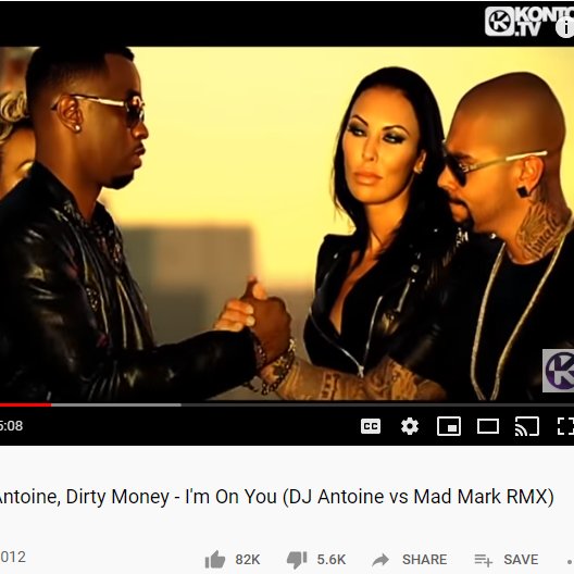 2/Timati & P. Diddy, DJ Antoine, Dirty Money - I'm On You (DJ Antoine vs Mad Mark RMX) Official Video 