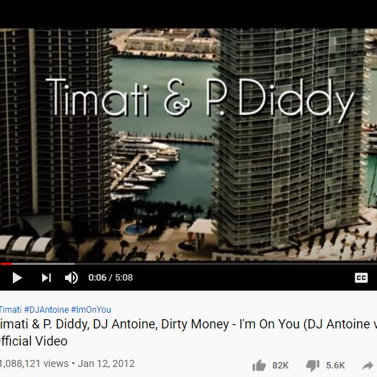 2/Timati & P. Diddy, DJ Antoine, Dirty Money - I'm On You (DJ Antoine vs Mad Mark RMX) Official Video 