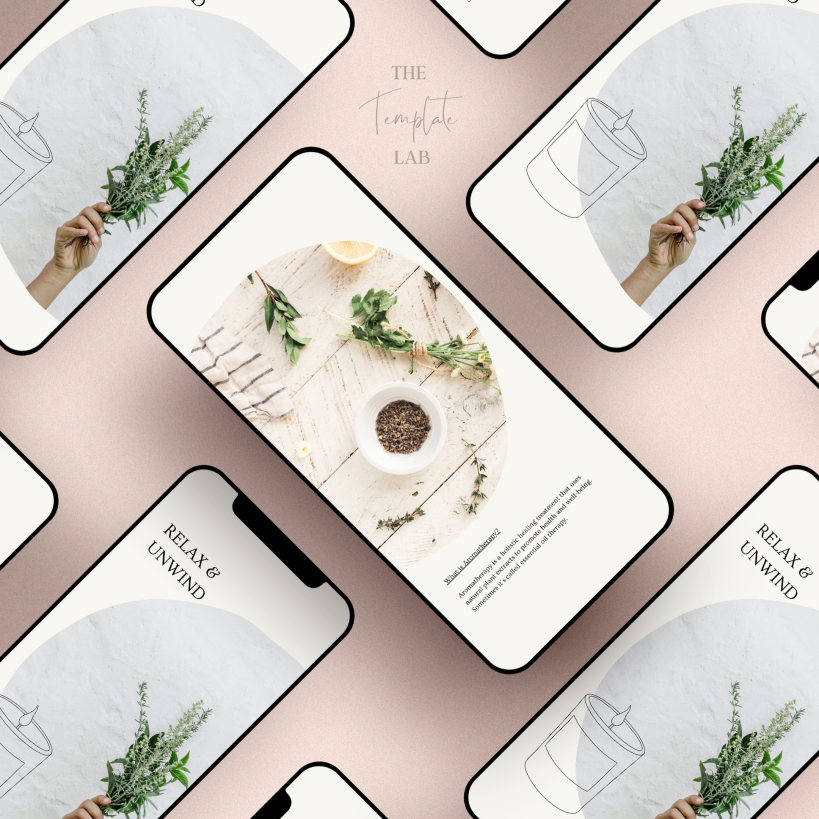10 beautifully design Instagram Story Templates designed for Aromatherapy practitioners! Boost social media engagement, create long-lasting connections, and convert leads to sales. ⁠Matching post-template pack for your Instagram feed available too!⁠

⁠#storytemplates