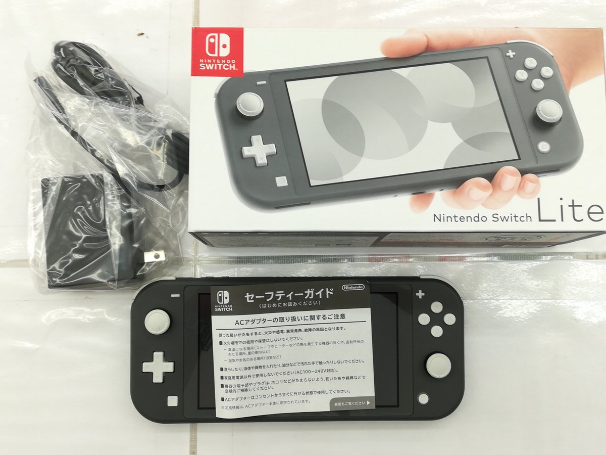 ট ইট র じゃんぱら秋葉原4号店 中古 Switch Lite 本体 グレー Hdh S Gazaa こちら 携帯ゲーム機です こちら 画面にキズ等ありますが オススメの商品となっております 興味のある方はじゃんぱら公式をご確認ください 売り切れの際は ご容赦