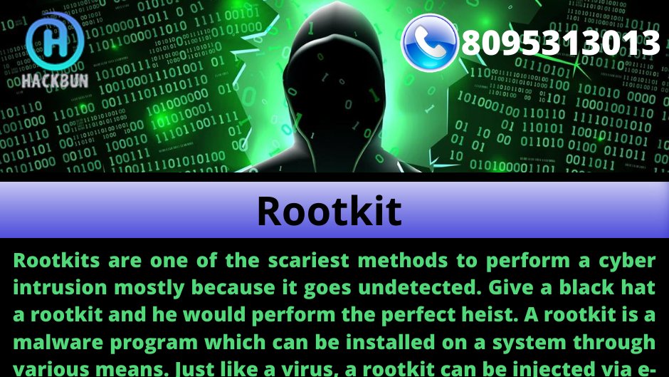 Hack_bun's tweet photo. HTS-26
Rootkit
#hacking #besthackingcourses #courses #onlinecourses #hackingpage #hackingservices #cybersecurity #besthacking #hackingtricks #hackingnews #newsofhacking #hacker
#hackers #linux #ethicalhacking #programming #rootkit https://t.co/JjeMk0iJW1