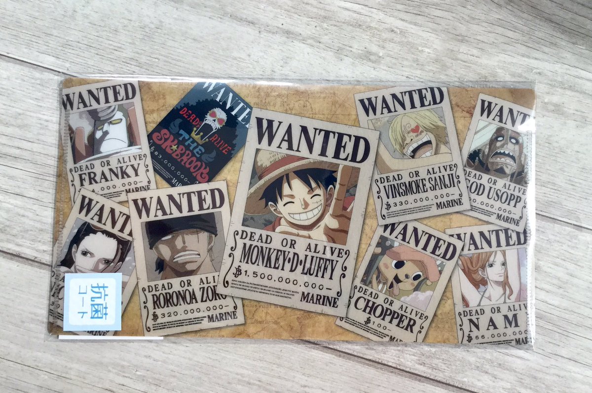 One Piece 麦わらストア福岡店 V Twitter 新商品 ワンピース マルチクリアケース 手配書 ワノ国 各550円 税込 好評発売中 麦わらストア Onepiece