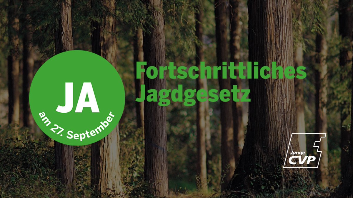 DieJungeMitteCH's tweet image. Die #JCVP sagt JA zum neuen Jagdgesetz. Es schafft mehr Sicherheit für Tiere, Landschaften und Menschen, fördert die Artenvielfalt &amp;amp; verstärkt den Schutz der Kulturlandschaft. 👍🏼 Willst auch du dich dafür engagieren? Dann trag dich hier ein! ➡️ bit.ly/3ksh2Fv