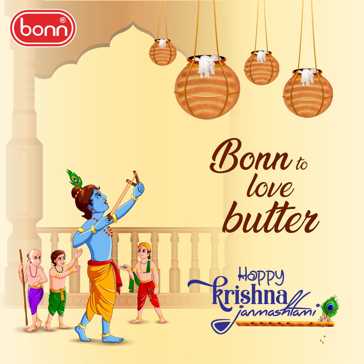 Bonnfoods's tweet photo. Happy Janmashtami
May Lord Krishna’s flute fill the melody of love and life in your world at all times!
#happyjanmashtami #janmashtami #janmashtami2020 #butterbonn #bonnbiscuits #bonnbread #americanabiscuits #premiumbiscuits #premiumbread #brownbread #bonnbread #bonnIndia https://t.co/EZzbjQqzi2