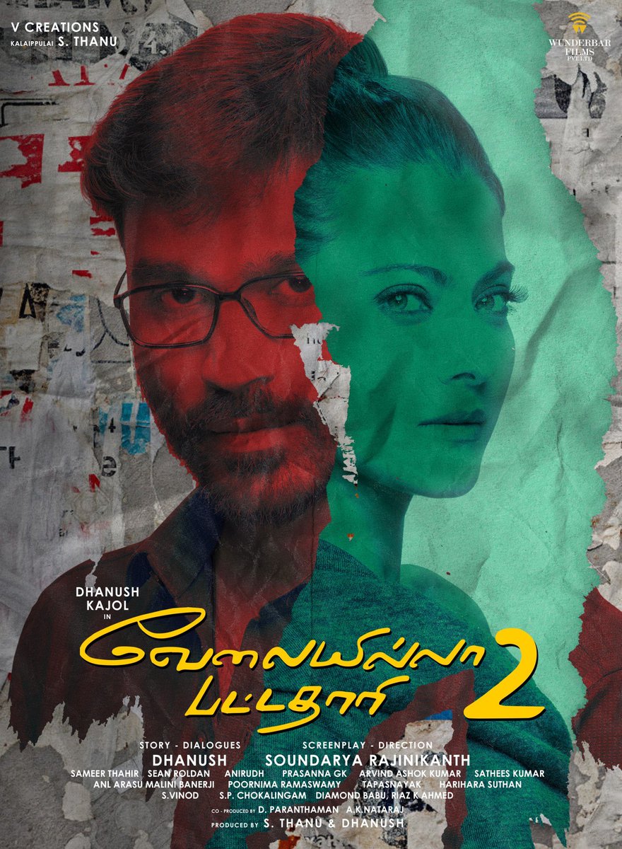 #VIP2 Completes 3 Years

#3YearsOfVIP2 
#3YearsOfBlockBusterVip2

@dhanushkraja @itsKajolD 
@Amala_ams  @soundaryaarajni
@wunderbarfilms @vinod_offl @dhanush_chow3