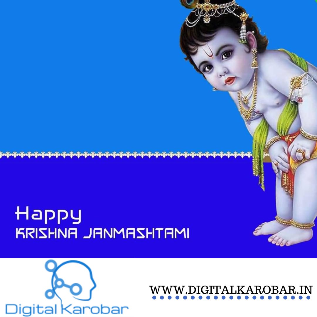 DigitalKarobar's tweet photo. Digital Karobar wishes Happy Janamashtami to everyone.
#krishna #krishnajanmashtami #janmashtami #feativalofindia #festivity #festivity2020 https://t.co/KBdTLemMB0