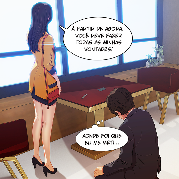 [A Benfeitora] A vida do patético Hyunwoo vai mudar completamente após assinar um contrato com uma mulher rica e poderosa! Leia mais em: toomics.com/i/mZN1M