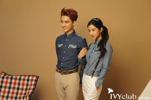 seo yeji with kyungsoo 