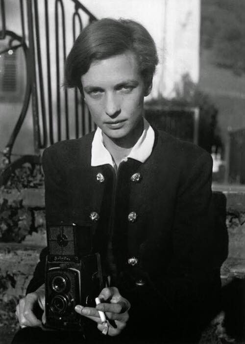 Women writers looking bored and holding a cigarette, part 34 in a series: Annemarie Schwarzenbach