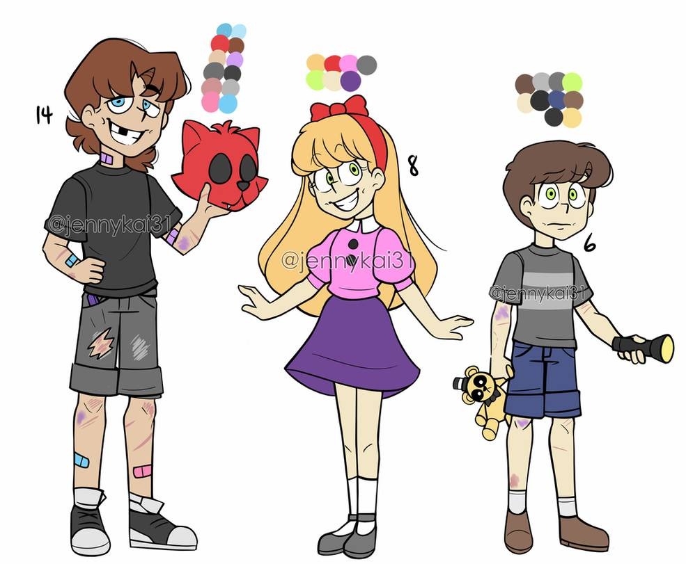 The Afton Siblings Made Of Me -w