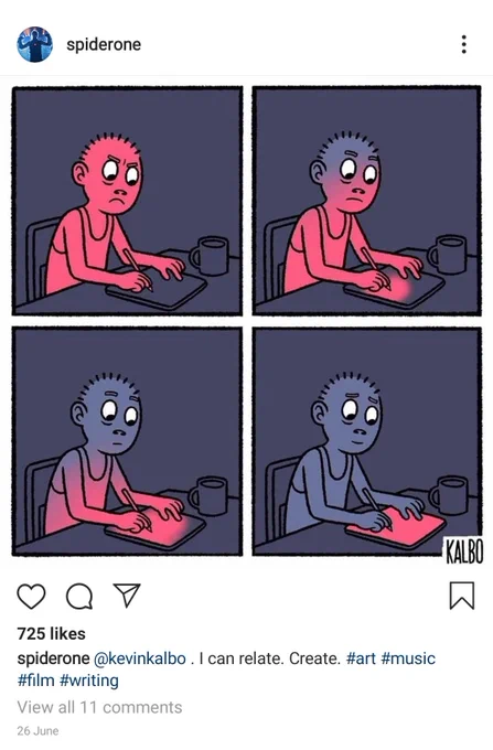 Holy shit, Powerman 5000 posted a @KevinKalbo comic ? my two favorites all in one.. ika nga #WhenWorldsCollide heheh 