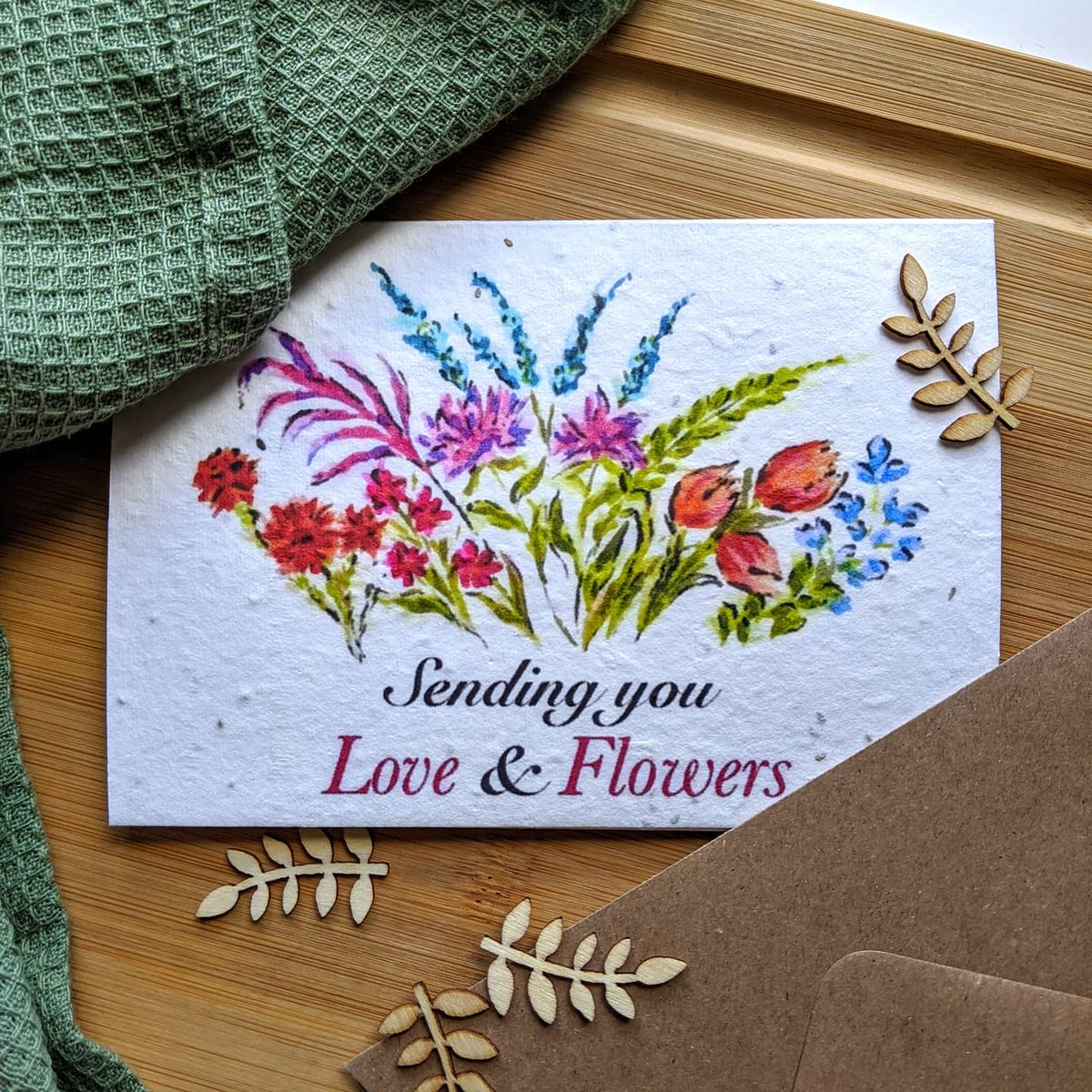 Most popular card in the shop ever! 😊😊 All my #plantable #cards can be #personalised to suit your needs. etsy.me/3atzrfg #EarlyBiz #UKCraftersHour #HandmadeHour #HandmadeInUK #crafthour #etsyshop #etsystore #uksmallbiz #birthdaycard  #ecofriendly