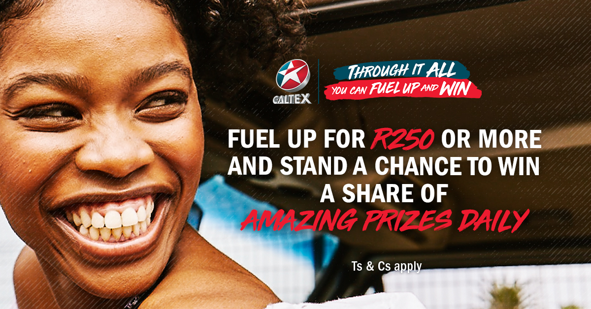 KFMza's tweet image. .@Caltexsa has R1.5 million in prizes to be won when you fuel up with R250 or more at any @Caltexsa

Just ask for a receipt, then dial *120*327*7# or visit winwithcaltex.co.za and follow the instructions to WIN.

Caltex, it’s how you get there. T’s &amp;amp; C’s apply

#WinWithCaltex