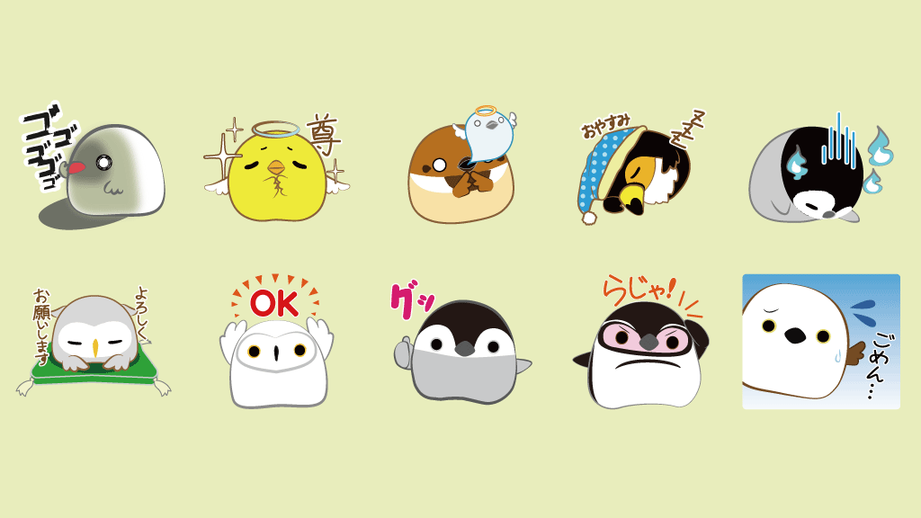 LINEスタンプ リリースのお知らせ】 大人気！『だんごフレンズ』から第