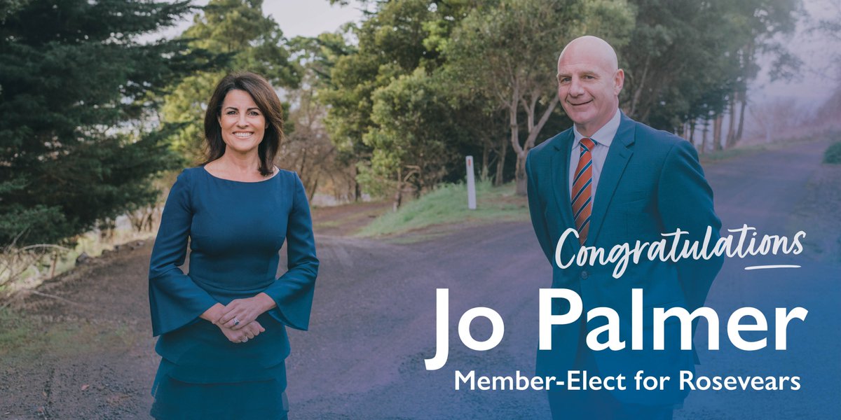 RockliffTeam's tweet photo. Congratulations to @JoPalmer on her election to represent the people of Rosevears. She will be an outstanding advocate and representative for the region. #politas https://t.co/vU4gcItgjW