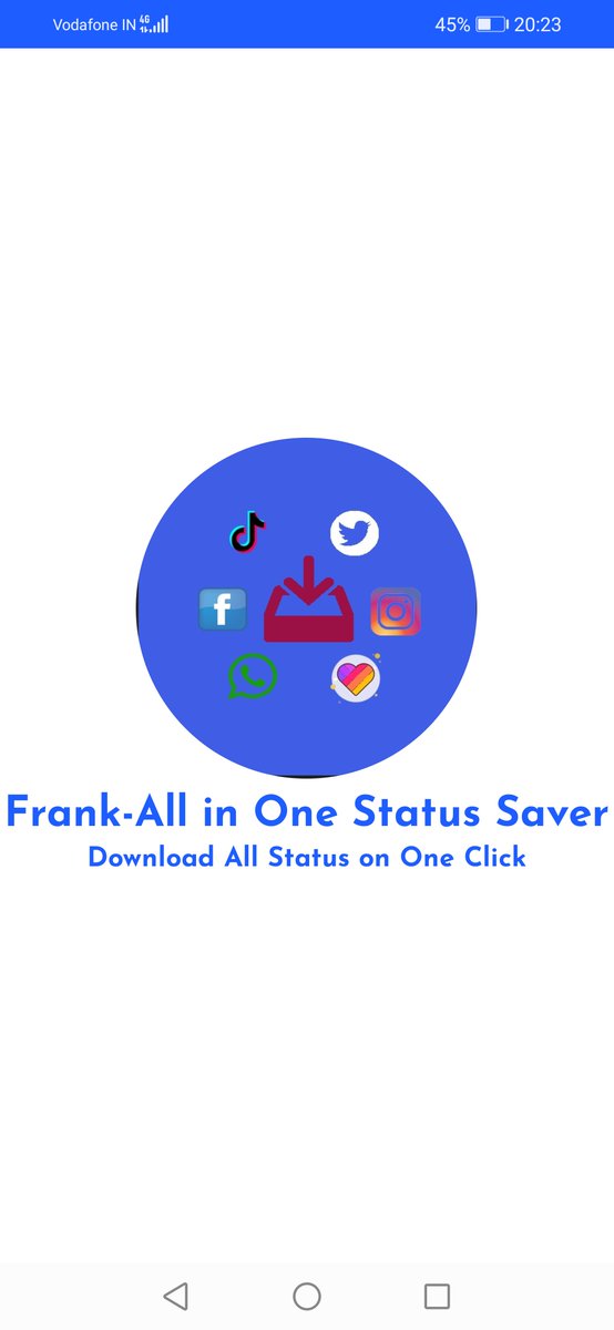 ashokprasad007's tweet photo. Check out this All in one FREE Status saver App-Frank available in play store. Using it, u can download
photo & video from :
WhatsApp
Facebook
Twitter
Instagram
TikTok
Likee
Download link: https://t.co/lTBNhEqNHn
#Frank #Statussaver #JaiShreeKrishna #happyjanmashtami2020 https://t.co/0fvgB3Cz87