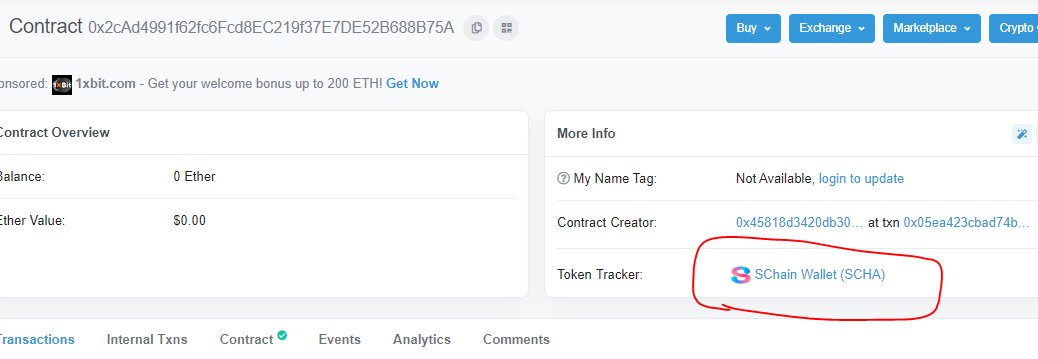 Schain Wallet tweet media