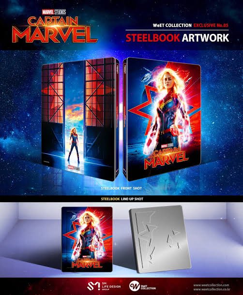 あすつく】 FANATIC 贈り物 キャプテンマーベル スチールブック www