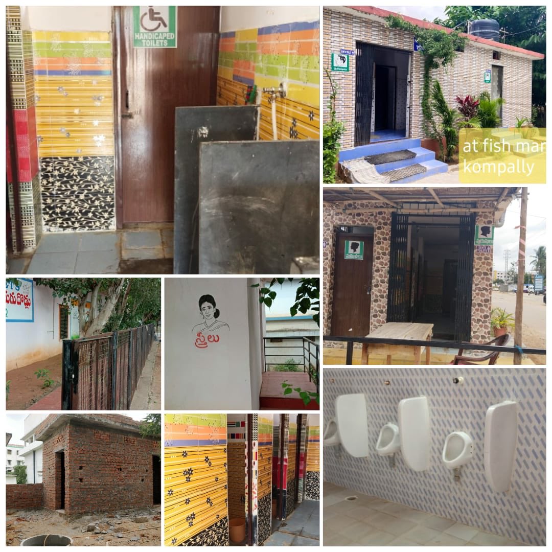 A silent empowering revolution in personal hygiene space in urban #Telangana initiated &amp; driven by Minister MAUD @KTRTRS 

~11000 Public toilets <a href="/a/">a</a> seat / 1000 population (7k #Hyderabad &amp; 4K -all other ULBs) with 50% for women, will be ready by Aug 15th .

Unique distinction!