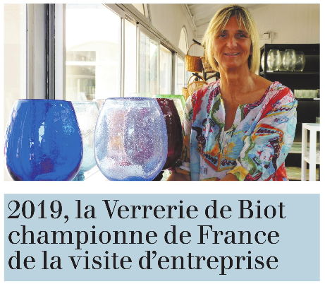 📰[Article <a href="/Tribuca/">Tribune Côte d'Azur</a> à lire]
Carton plein pour la Verrerie de #Biot - <a href="/alechaczynski/">ANNE LECHACZYNSKI</a> - avec 580 000 visiteurs comptabilisés en 2019.
L'#UPE06 est fière de sa secrétaire générale 👏