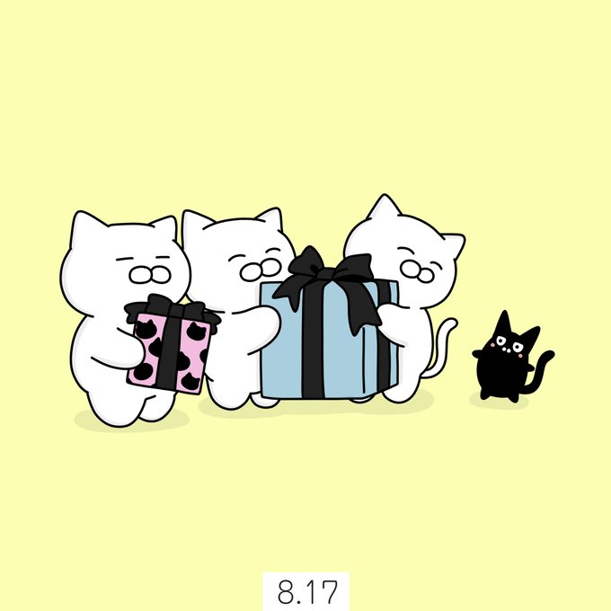 「眼鏡 白い猫」のTwitter画像/イラスト(人気順)