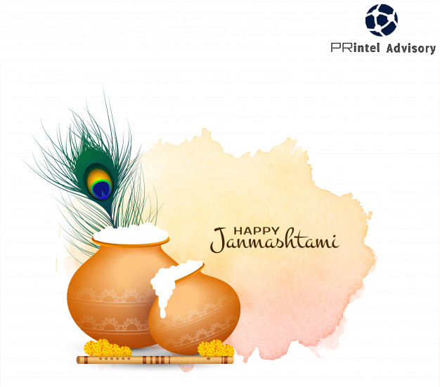 PRintelAdvisory's tweet photo. This Janmashtami, let's celebrate the birth of Kanha ji with lots of joy and happiness. #PRintelAdvisory wishing you and your family a very happy Janmashtami on this auspicious day!
#Janmashtami #Janamashtami2020 #janmastami #krishnajanmashtami #krishnashtami #Krishna https://t.co/bQtogke0iU