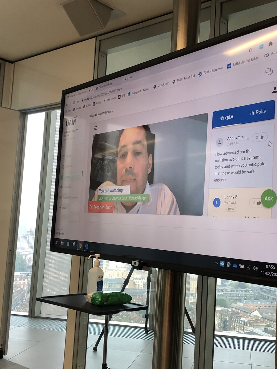 av_week's tweet image. UAM 2020 virtual is underway! #AWUAM @AvWeekEvents