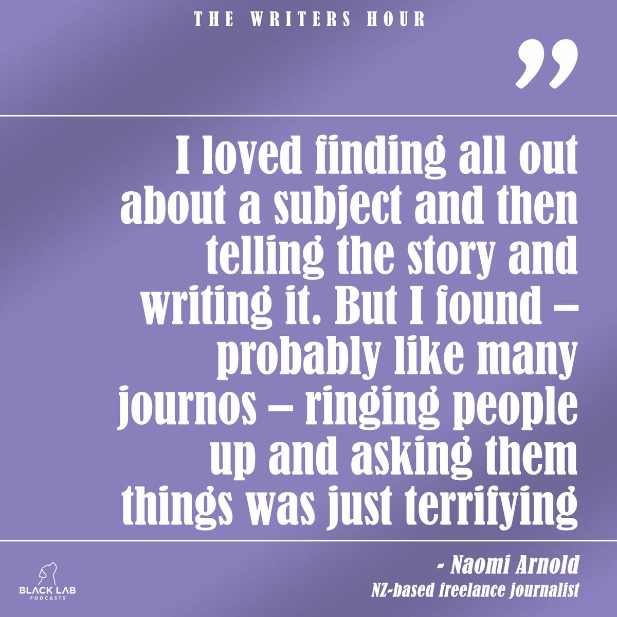 It’s an interview from across the Tasman this week, as @NaomiArnold takes us through the ins and outs of life as a freelance journalist. Don’t miss it: shows.acast.com/the-writers-ho…