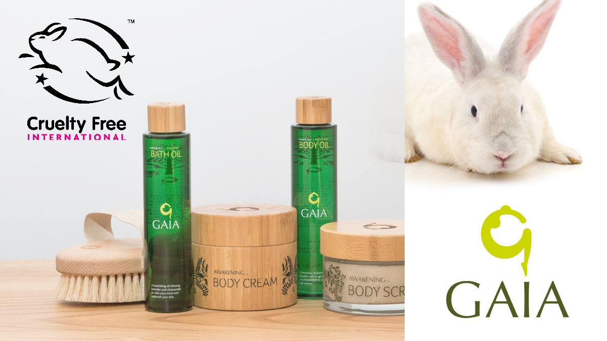 It's our pleasure to announce that <a href="/NaturallyGaia/">GAIA Skincare</a> are now Leaping Bunny approved! 🎉Congratulations guys and thank you for your commitment to being #CrueltyFree