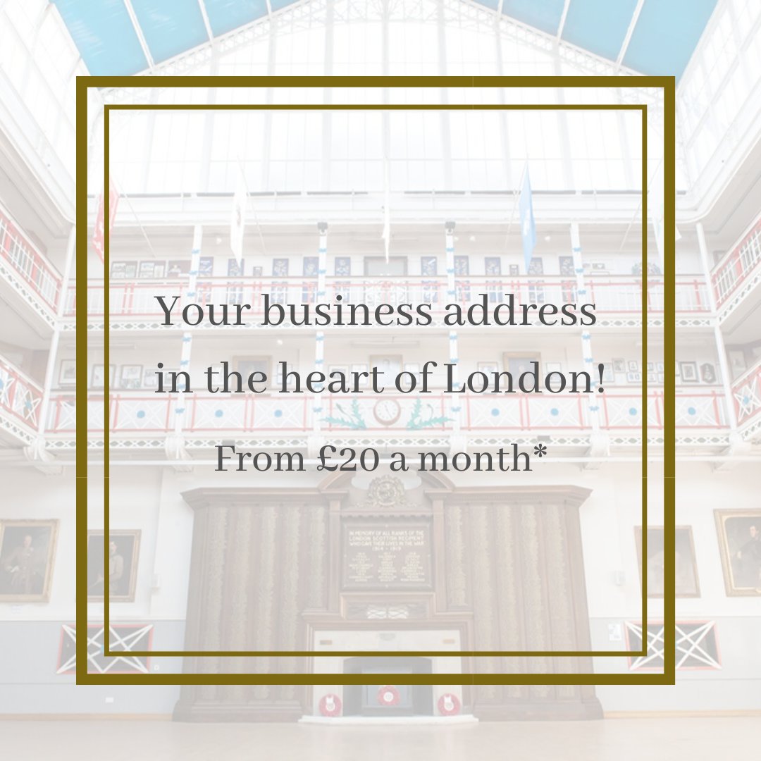 How do you get your very own central #London business address, without having to travel to central London?! Our virtual address offering, of course! 💡 Work on your business remotely, and register your address with us from only £20 a month (*plus reg. fee) 🙌 Get in touch!