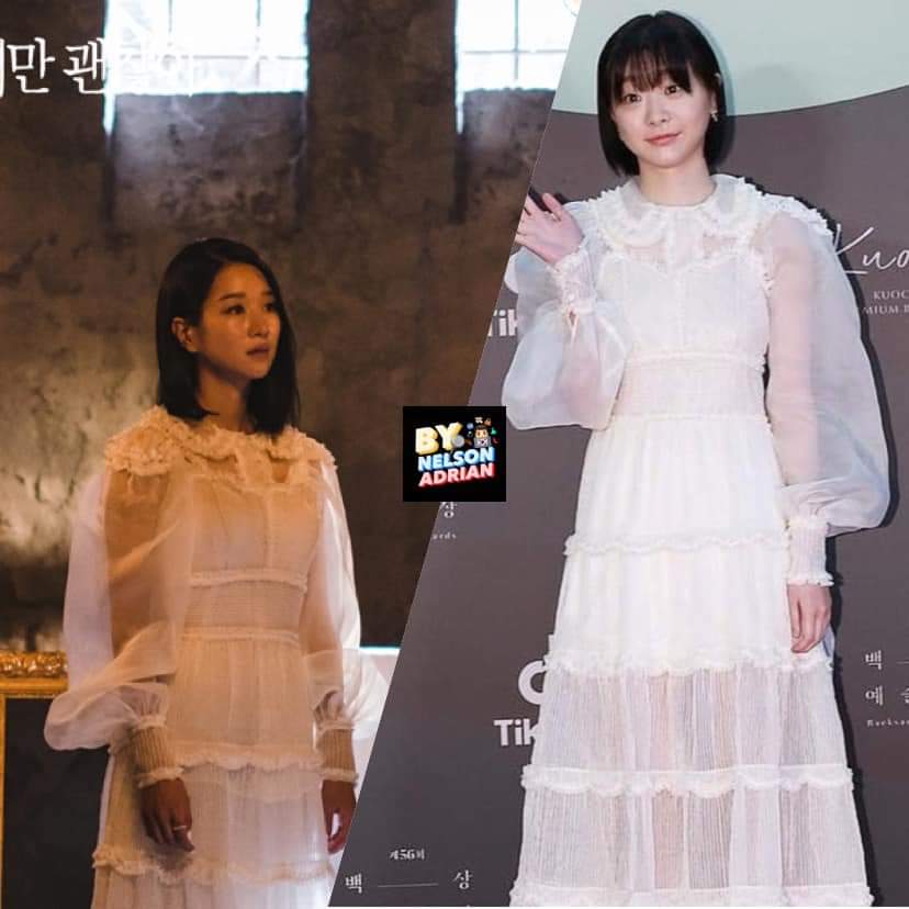 #KoMunYeong in a Pre-Fall 2020 Dress from FENDI Price: unavailable Nelson Adrian #ItsOkayToNotBeOkay #SeoYeJi  #KimDaMi  #ItaewonClass  #KoMunYeongFashion