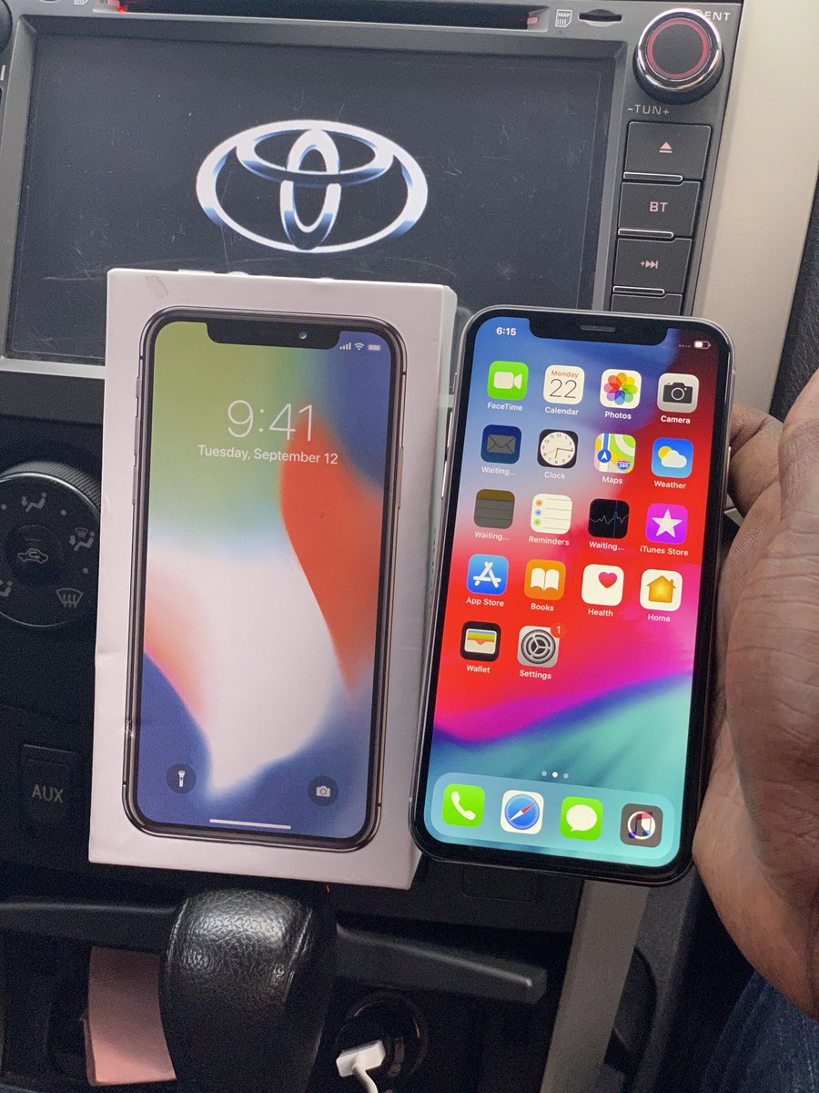 NIS_iphones's tweet photo. Open box iPhone X
Price 175k
With accessories 
Dm or call 08031170005
Nationwide delivery 
Shop live or online 
Pls RT my hustle 
My customer might be on ur TL 
Shop to ur door within kaduna metropolis @beena_designs @MallamRetweet @babyabdulkadeer @__yellows @MFaarees_ @__usyy https://t.co/MNtxvRuVoA