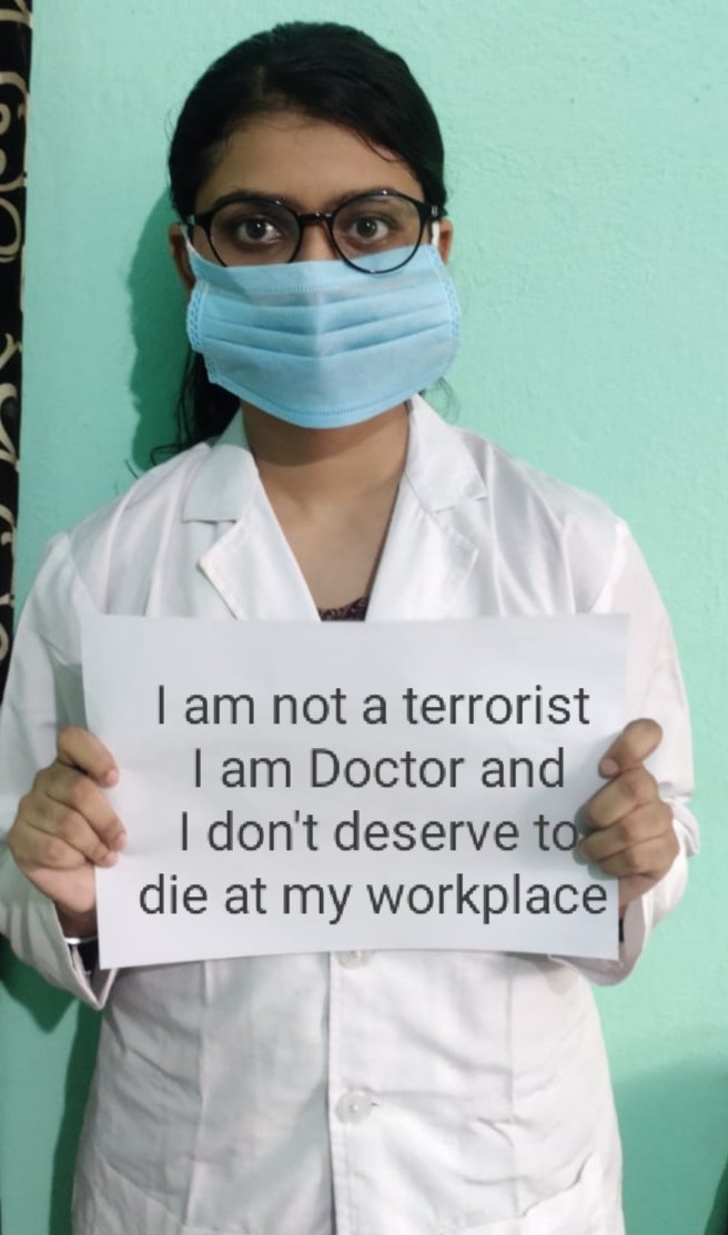 SwagatPurohit4's tweet photo. We don't wish to be humiliated in return of our service.we wish to be free from terror.We wish to do duty with maximal efficiency.

 @spbalangir @CollectorBgr @cmoodisha @governorodisha
@HFWOdisha

#medicosstandunited #doctorslifematters #stopviolenceagainstdoctors https://t.co/IiCSoyrkaL