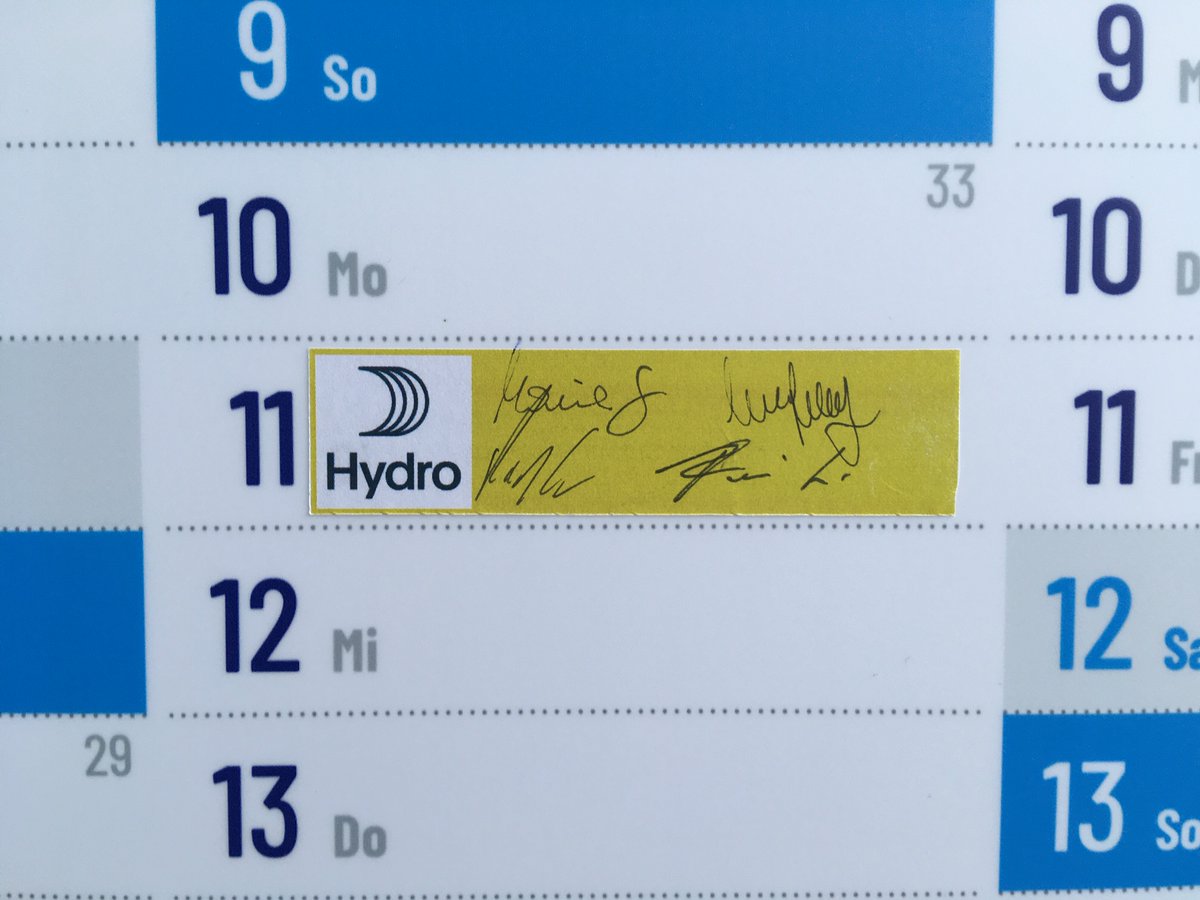 Besuch im Technikum <a href="/NorskHydroASA/">Inactive</a> plant die Digitalisierung und möchte #scanfrei die Lagerprozesse managen. Die digitale Zwillingstechnologie #identpro hilft! Sie möchten das #SLS identpro TRACK und den #autonomen Roboter #CARRI kennen lernen? identpro.de/staplerleitsys…