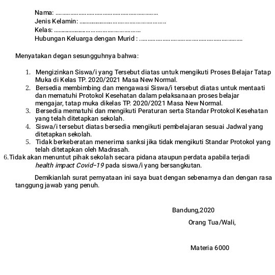 nyambung twit kamari, tiba2 pihak sakola ngirim edaran. Punten abdi tetep sikap sataun lapur atau minimal sa semester. Buat anak kok coba2?