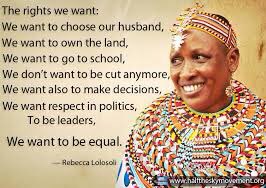 (2/3)... the village was founded by Rebecca Lolosoli - the village matriarch and a group of 14 other women who were survivors of rape by local British soldiers. The idea came to her as she was in hospital for being attacked by men after speaking about women’s rights.