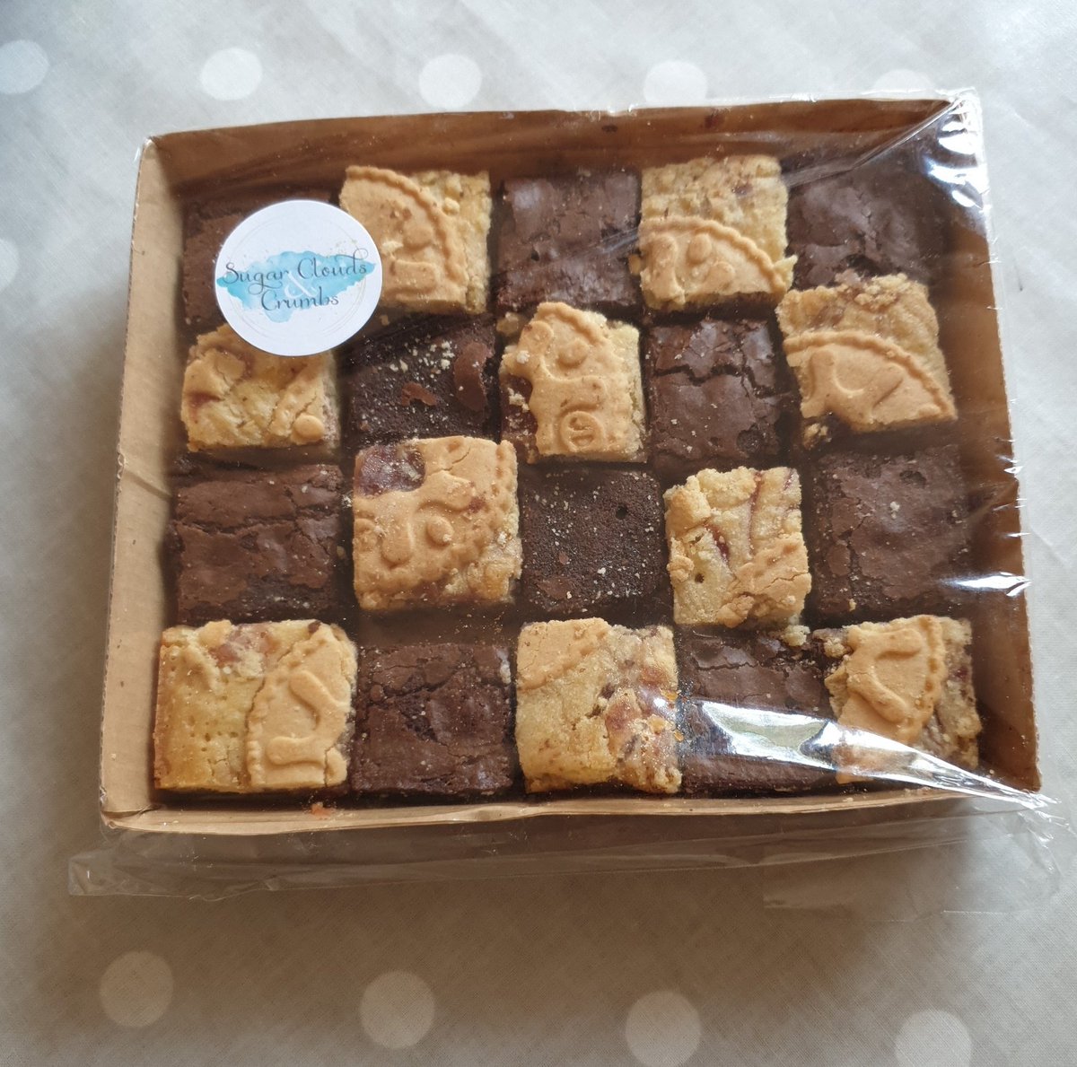 Exploring options for sending new client gifts due to large geographical area of our #officecleaning. 
Love this treat box from <a href="/sugarclouds100/">Sugar Clouds & Crumbs</a> survived well in the post! Now to try them😋🍫 #WorcestershireHour #tuesdayvibes