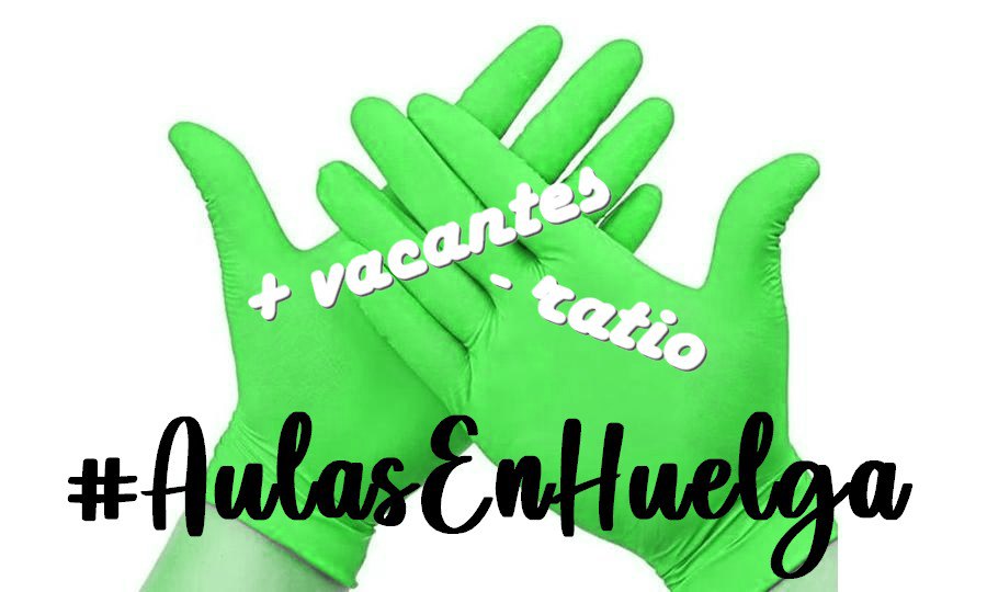 Lo hemos pedido por activa y por pasiva. Ahora lo exigimos: medidas seguras en la vuelta al cole.
No queremos ponernos en riesgo ni ser los responsables de nuevos rebrotes.

Vuelta segura o #aulasenhuelga

<a href="/kekaporta/">NoeHontoria (kekaporta)</a> <a href="/VOrtega511/">Valentín Ortega</a> <a href="/beitalucas/">Beatriz Lucas</a> <a href="/AimarBretos/">Aimar Bretos</a> <a href="/borjateran/">Borja Terán</a>