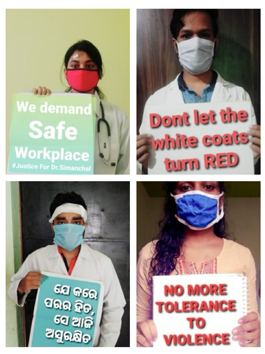 SwagatPurohit4's tweet photo. The hands which help us to heal must not bleed ! 

#medicosstandunited #doctorslifematters #stopviolenceagainstdoctors

@CMO_Odisha
@CollectorBgr
@spbalangir
@MoHFW_INDIA
#JusticeforDrSimanchal
#Savethedoctors
#stopviolenceagainstdoctors
#Protectdoctorsbylaw https://t.co/5Y8GXb9ezm