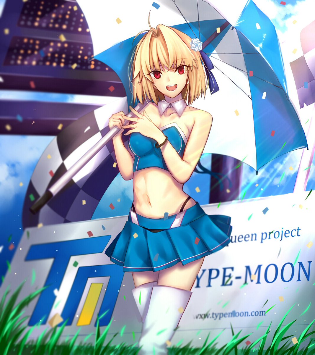 Fgo レースクイーン アルクェイド Fate Extraもいいけど 月姫リメイクはよ 色のイラスト Fgo レースクイーン アルクェイド Fate Extraもいいけど 月姫リメイクはよ 色のイラスト