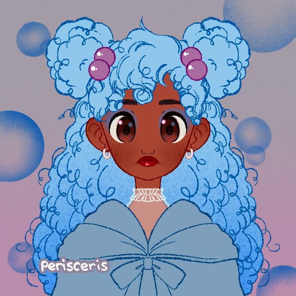 PERISCERIS ICON MAKER by @.perisceris-18 skintones-3 body types-ACNE-a few noses and lips-textured hair, braids, locs, knots, etc.-several hijabs, turbans, headwraps https://picrew.me/image_maker/344854