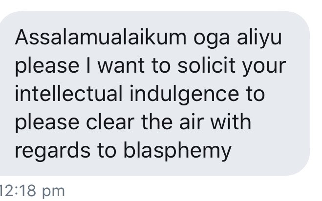 For those asking me about blasphemy in Islam. Qur’an narrates how the Prophet (saw) was insulted by unbelievers in many verses. He was called a liar, a sorcerer, an insane, etc. But what Qur’an says Muslims should do if they heard someone mocking the Prophet?